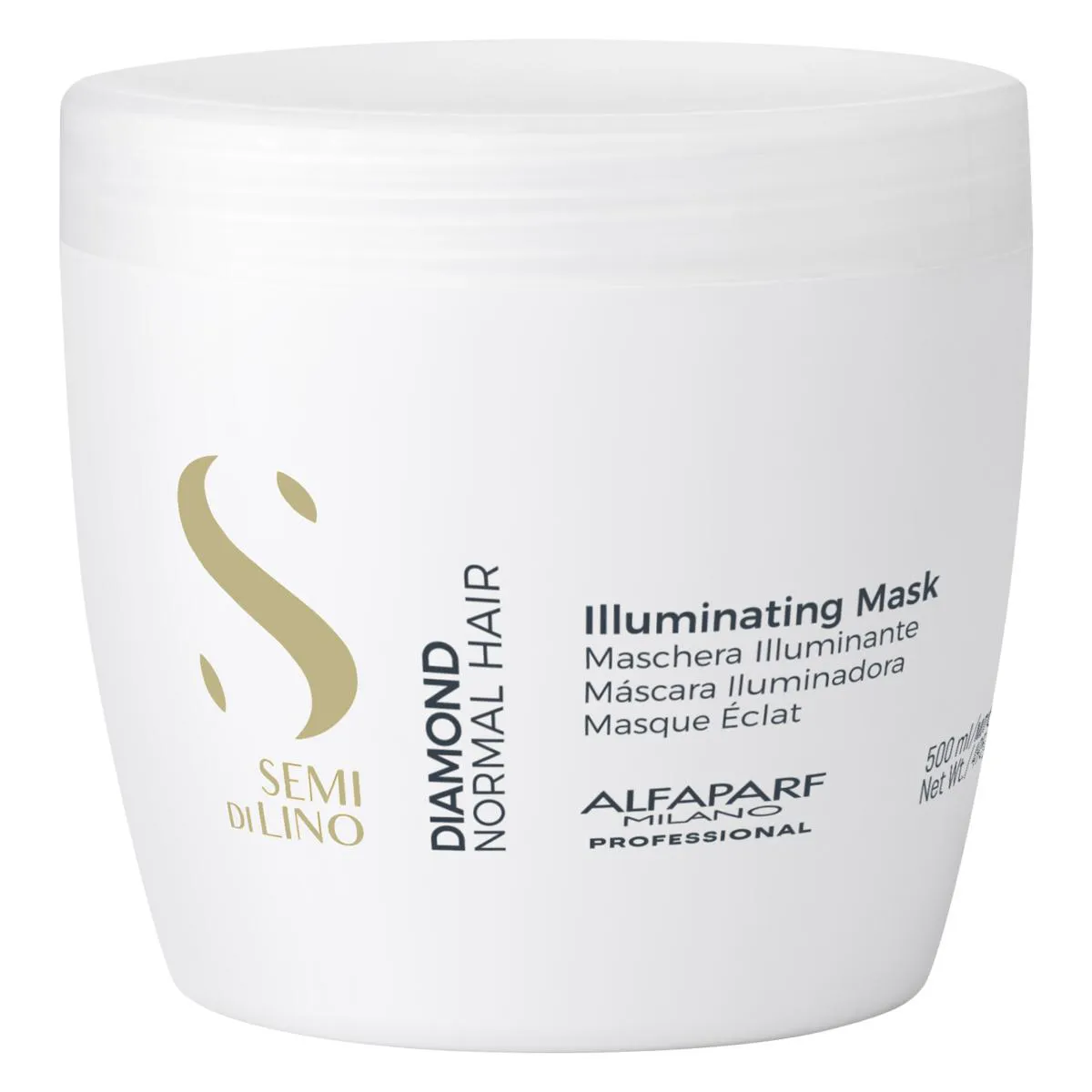 MáSCARA ALFAPARF SEMI DI LINO DIAMOND ILLUMINATING 500ML