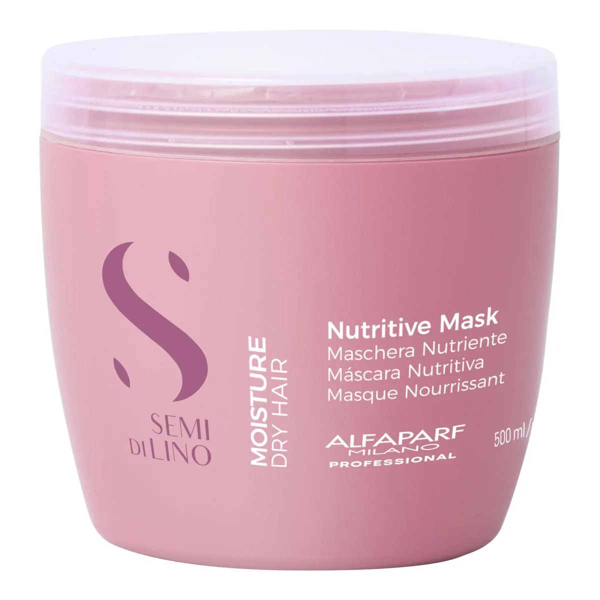 MáSCARA ALFAPARF SEMI DI LINO MOISTURE 500ML