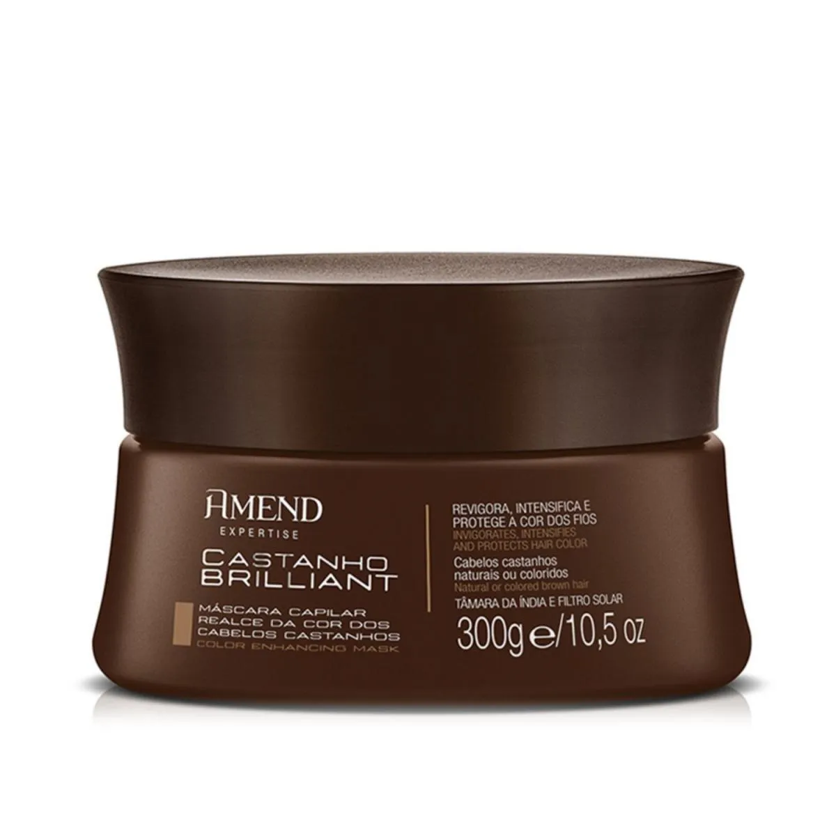 MáSCARA AMEND EXPERTISE REALCE DA COR CASTANHO 300G