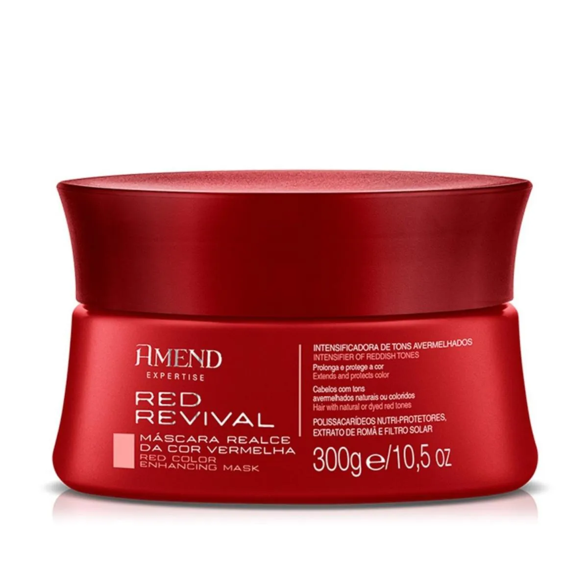 MáSCARA AMEND EXPERTISE RED REVIVAL COR VERMELHA 300G