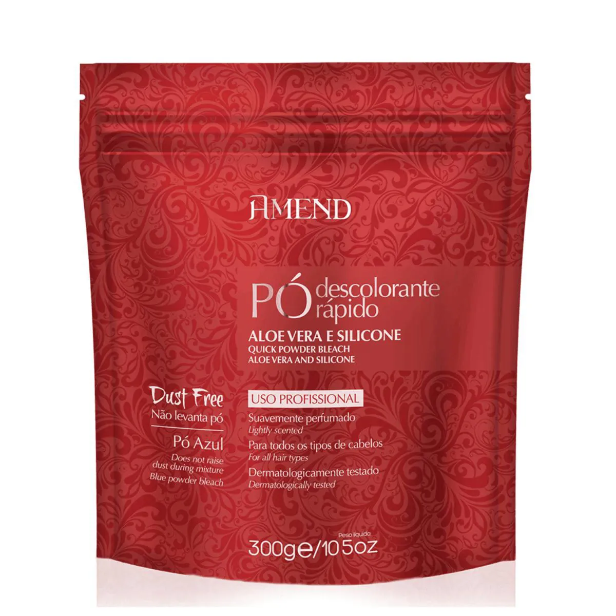 Pó DESCOLORANTE AMEND EXTRATO DE ALOE VERA E SILICONE 300G
