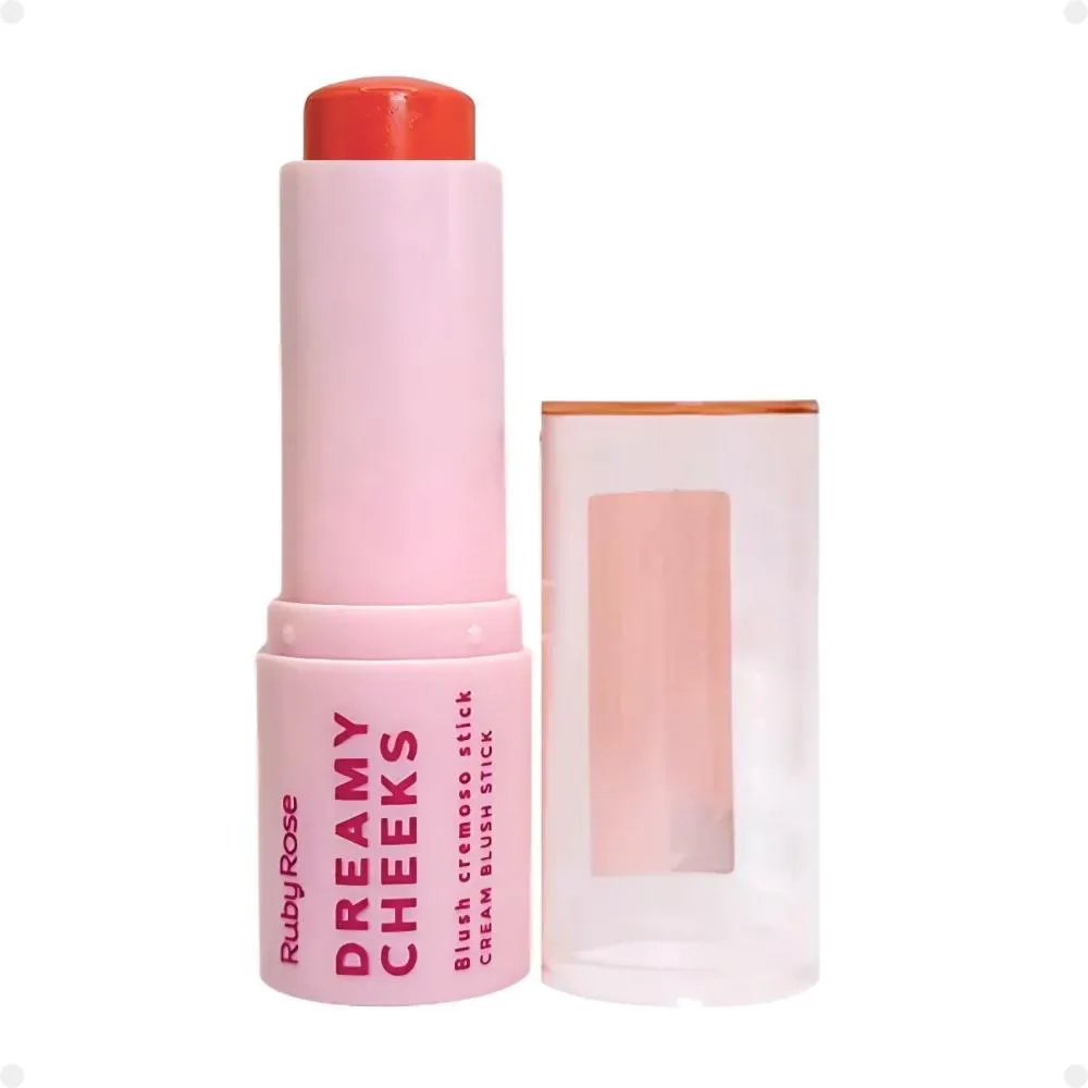 BLUSH STICK RUBY ROSE DREAMY CHEEKS SOLAR ORANGE HB-M01-8 6,57G