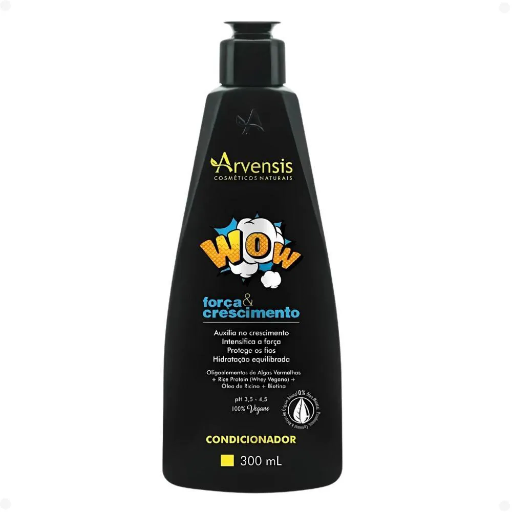 CONDICIONADOR ARVENSIS WOW FORçA & CRESCIMENTO 300ML