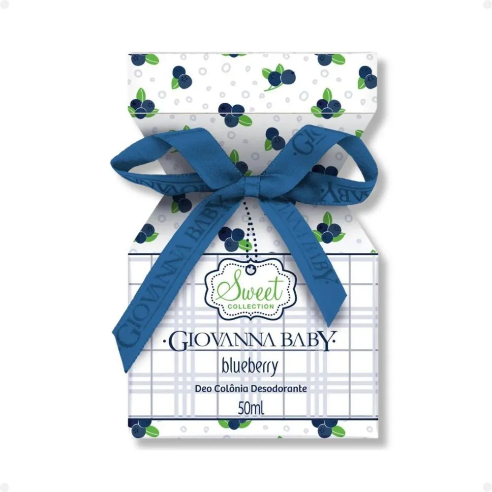DEO COLôNIA DESODORANTE GIOVANNA BABY SWEET BLUEBERRY 50ML