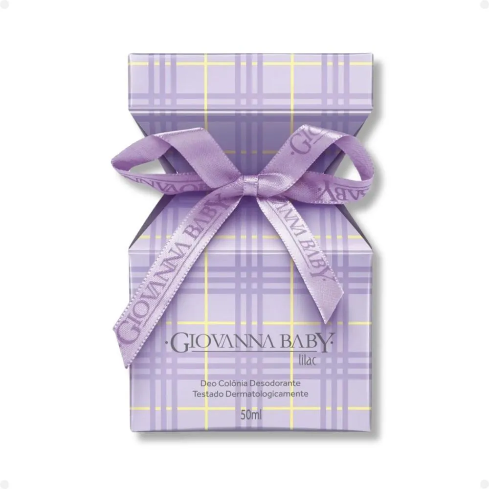 DEO COLôNIA DESODORANTE GIOVANNA BABY SWEET LILAC 50ML