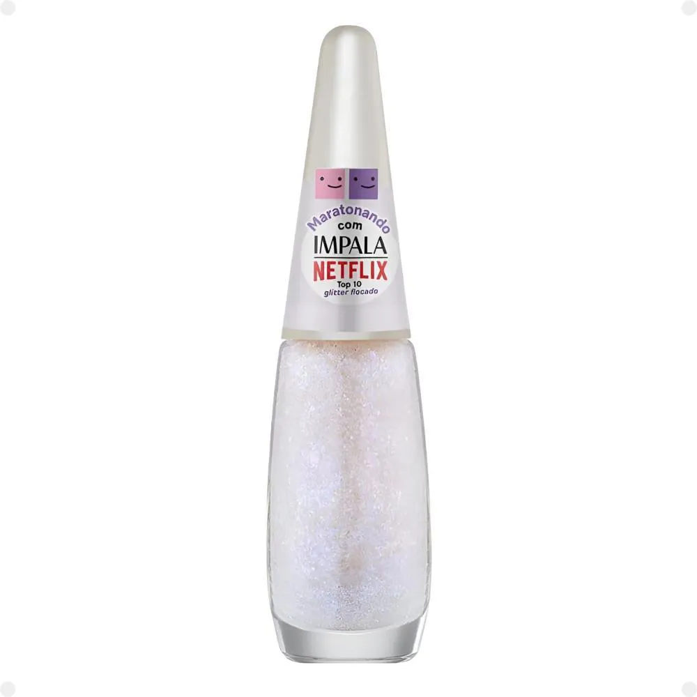 ESMALTE FLOCADO IMPALA NETFLIX MARATONANDO TOP 10 7,5ML