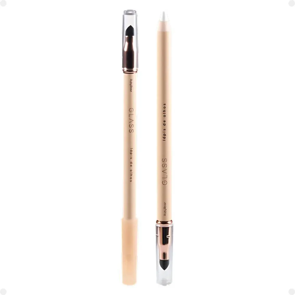 LáPIS DE OLHOS RUBY ROSE GLASS BRANCO HB-525-1