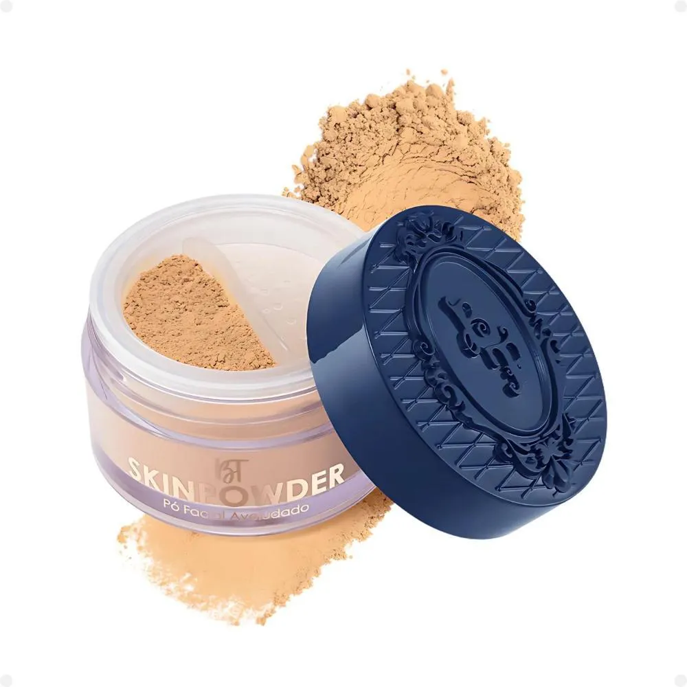 Pó FACIAL AVELUDADO BRUNA TAVARES BT SKINPOWDER MEDIUM 15G