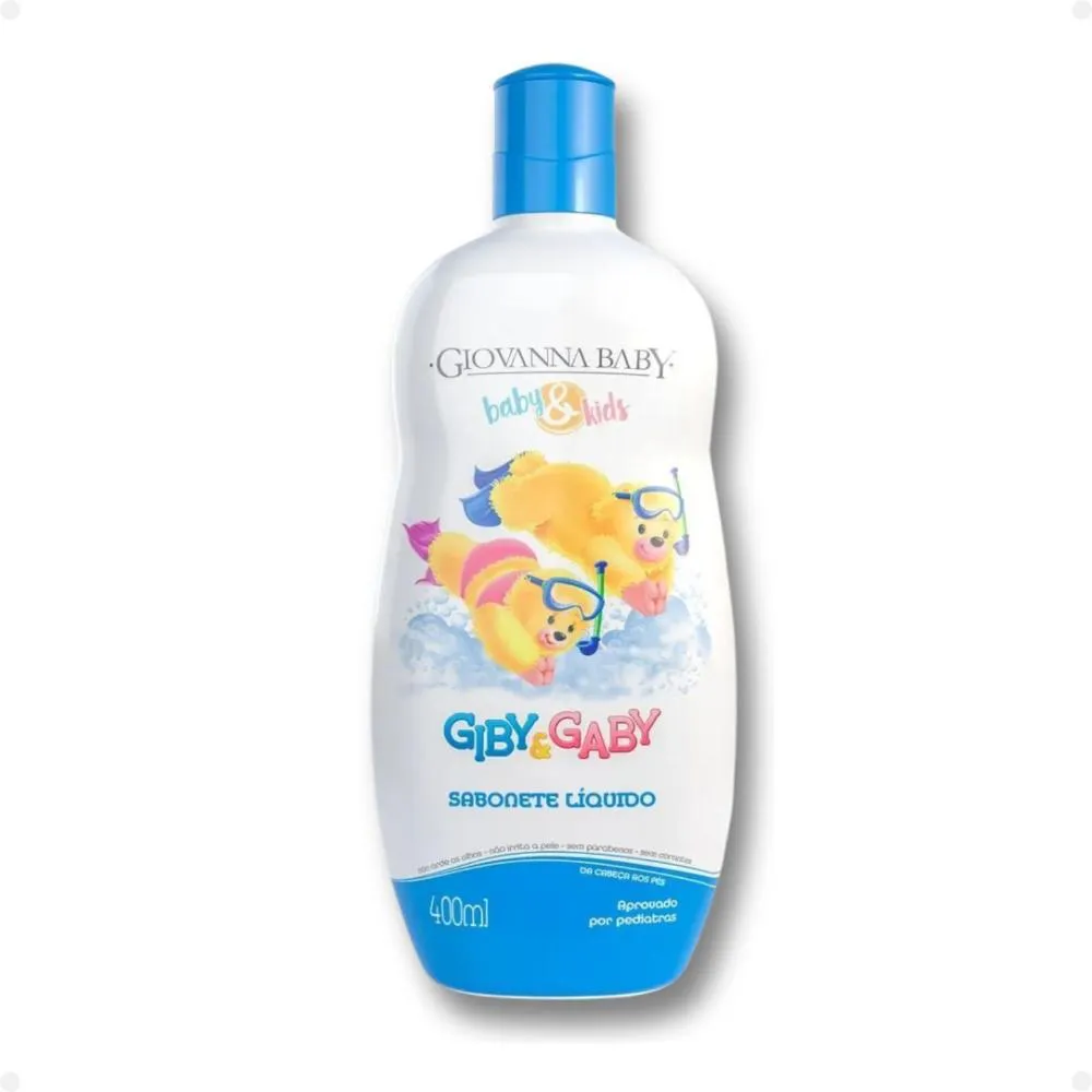SABONETE LíQUIDO GIOVANNA BABY E KIDS GIBY E GABY 200ML
