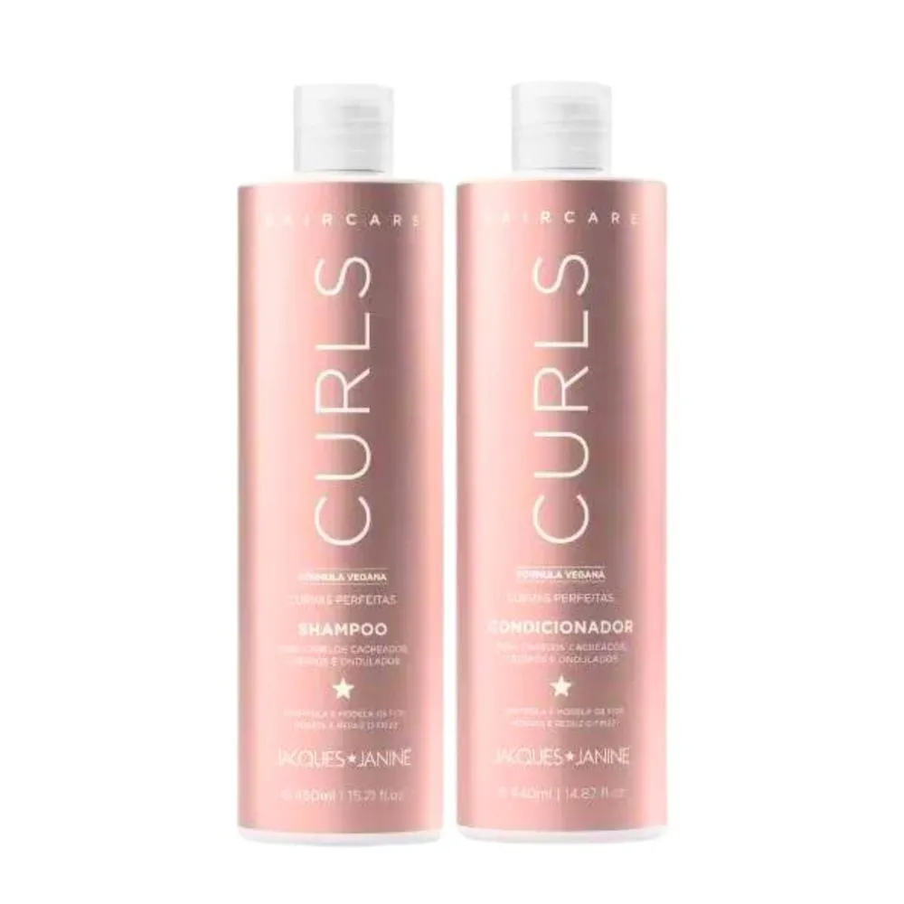 SHAMPOO + CONDICIONADOR JACQUES JANINE HAIR CARE CURLS 440ML