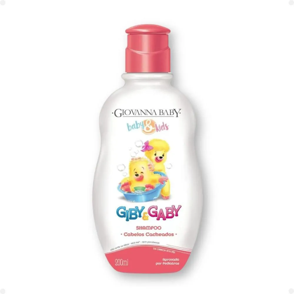 SHAMPOO GIOVANNA BABY E KIDS GIBY E GABY CABELOS CACHEADOS 200ML