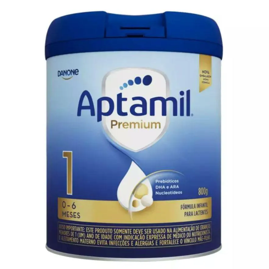 KIT 3 LATAS APTAMIL 1 PREMIUM 800G DANONE (7891025111825)