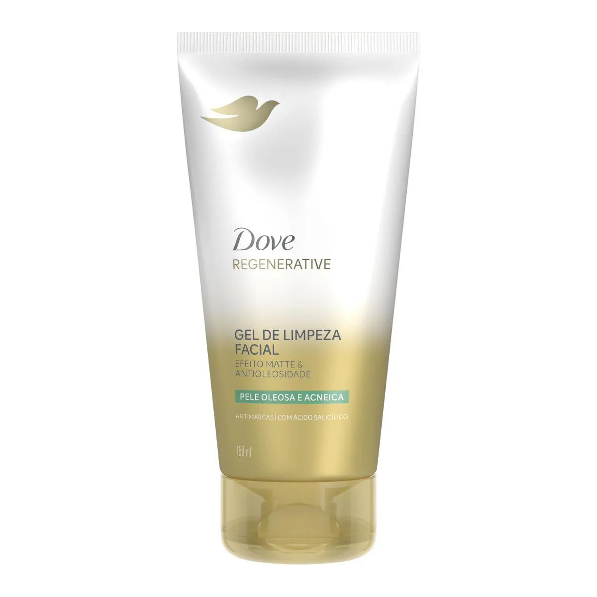 Gel de Limpeza Facial Dove Regenerative Efeito Matte & Antioleosidade 150ml