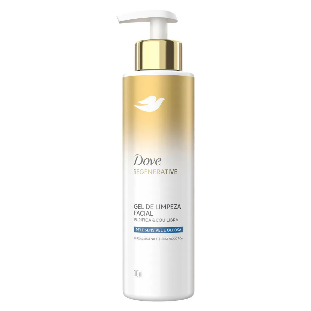 Gel de Limpeza Facial Dove Regenerative Purifica & Equilibra 300ml