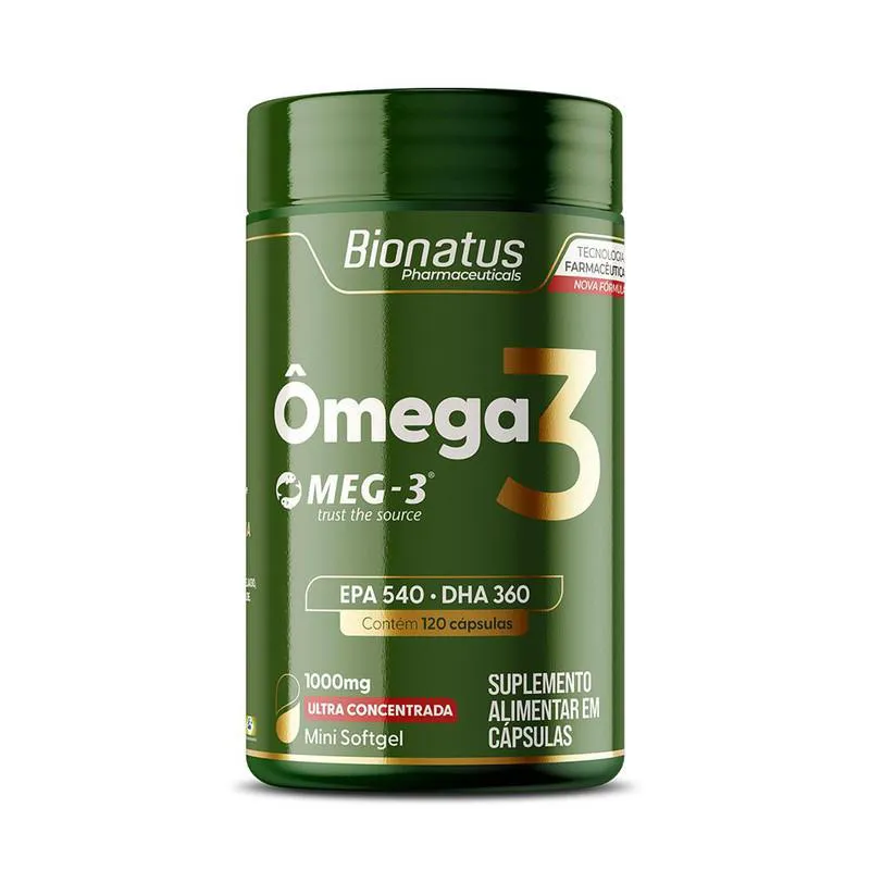 ÔMEGA 3 ULTRA CONCENTRADA EPA 540 DHA 360 120 CAPS