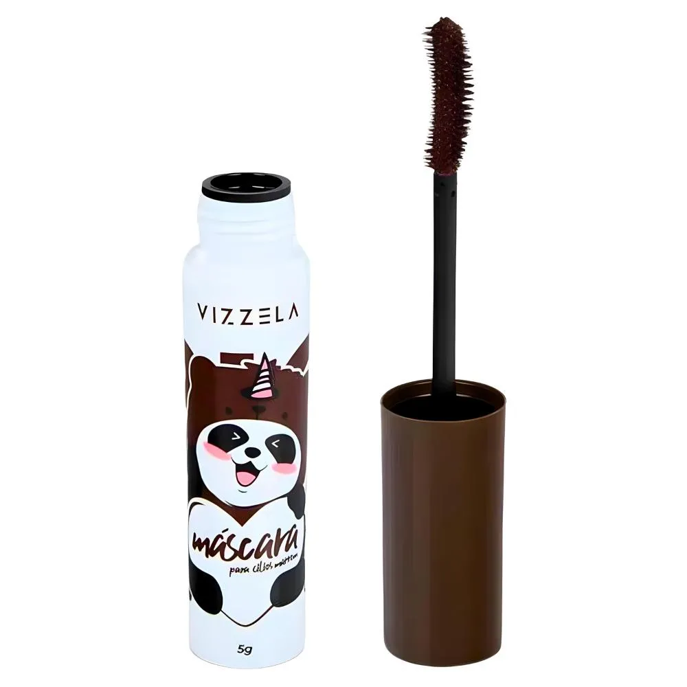 MáSCARA DE CíLIOS VIZZELA BIG NO PANDA BROWN