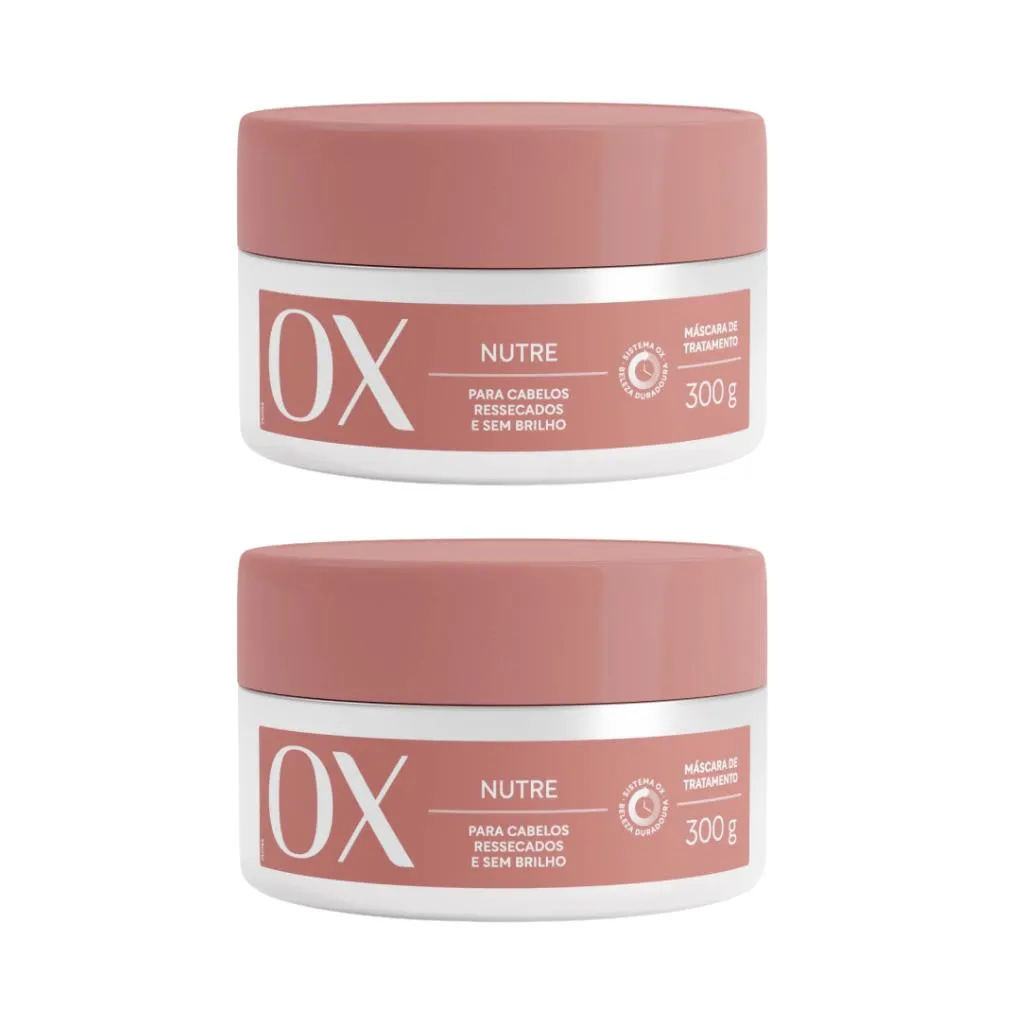MASCARA OX 300G NUTRE - KIT C/ 2UN
