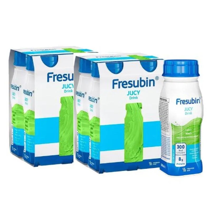 KIT 8 FRESUBIN JUCY DRINK MAÇA 200ML