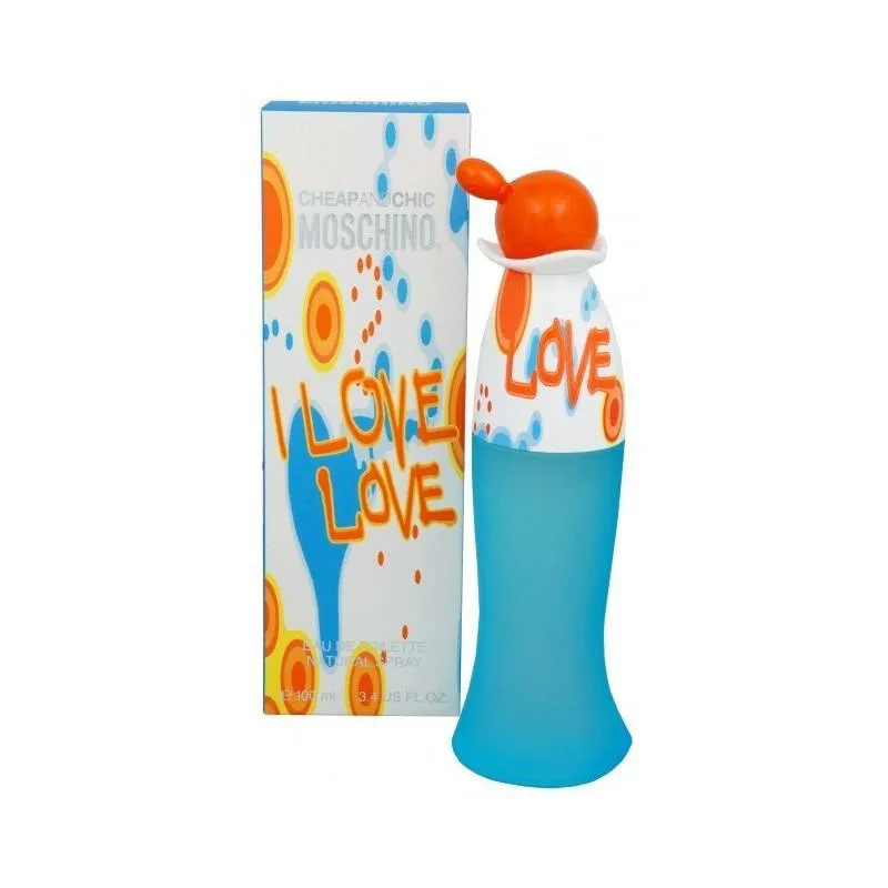 PERFUME I LOVE LOVE MOSCHINO - FEMININO - EAU DE TOILETTE 100ML