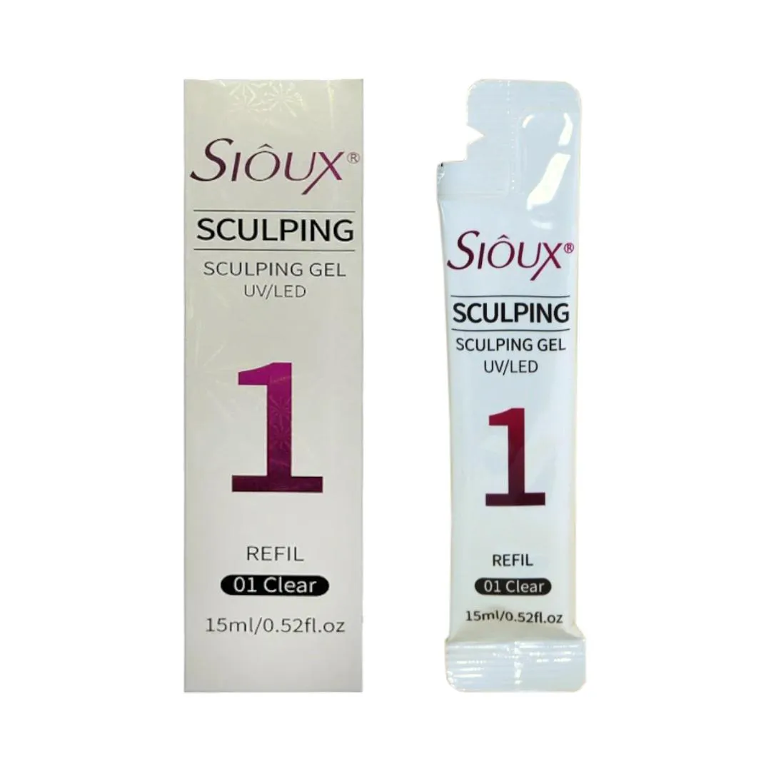 GEL LED/UV SIOUX SCULPING 1 CLEAR 15ML