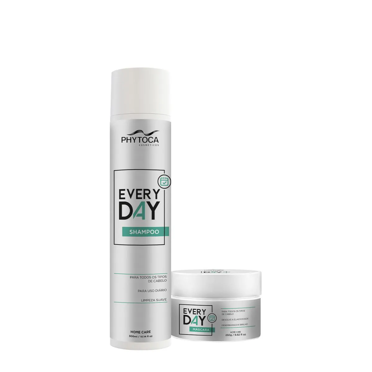 KIT PHYTOCA COSMETICS EVERY DAY SHAMPOO MáSCARA (2 PRODUTOS)