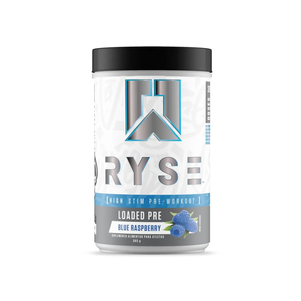 PRé TREINO LOADED HIGH STIM 393G RYSE SUPPS Blueberry