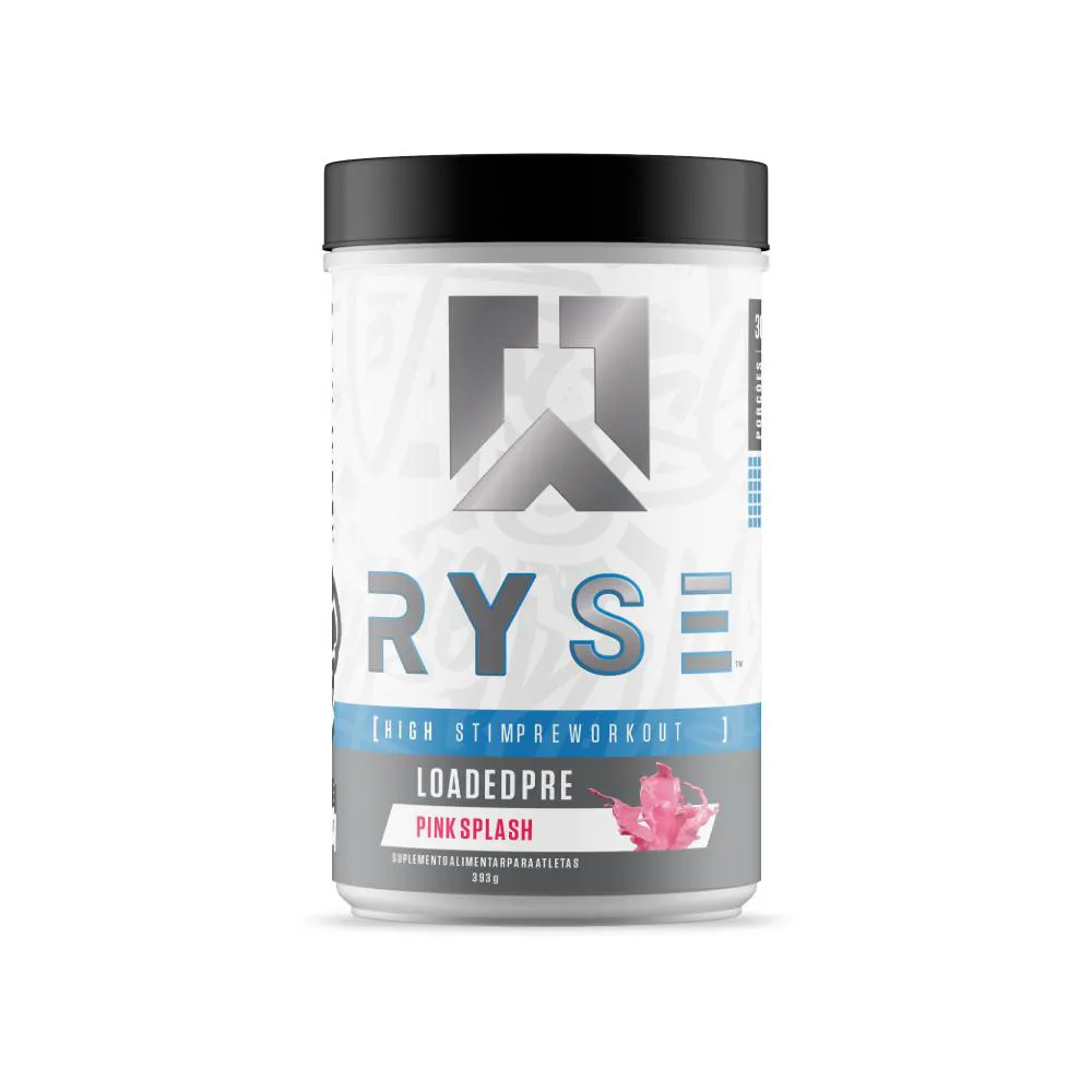PRé TREINO LOADED HIGH STIM 393G RYSE SUPPS Morango