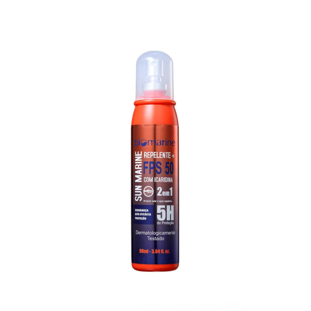 BIOMARINE SUN MARINE FILTRO E REPELENTE 2 EM 1 FPS 50 90ML