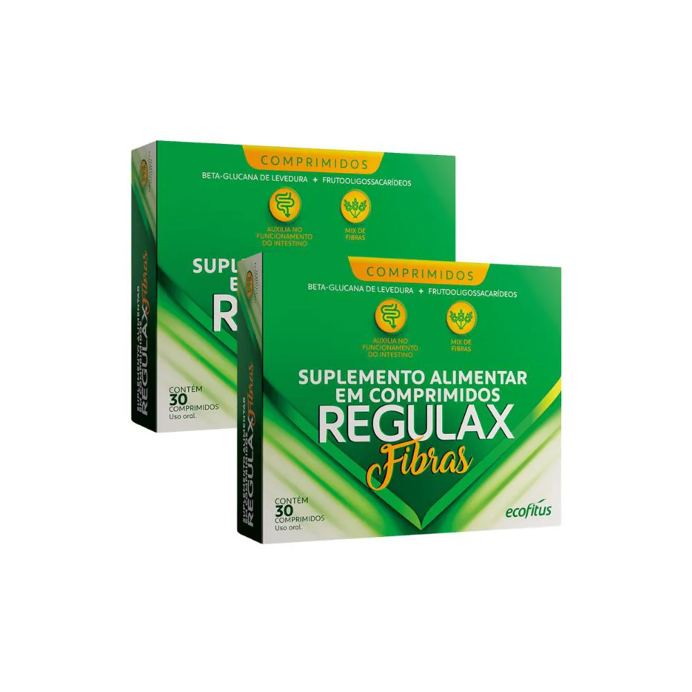 KIT 2 REGULAX FIBRAS - 30 CPR - ECOFITUS