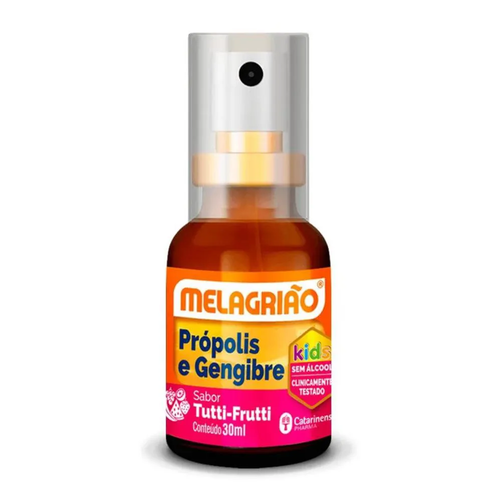 MELAGRIãO SPRAY PRóPOLIS SPRAY 30ML CATARINENSE TUTTI FRUTTI
