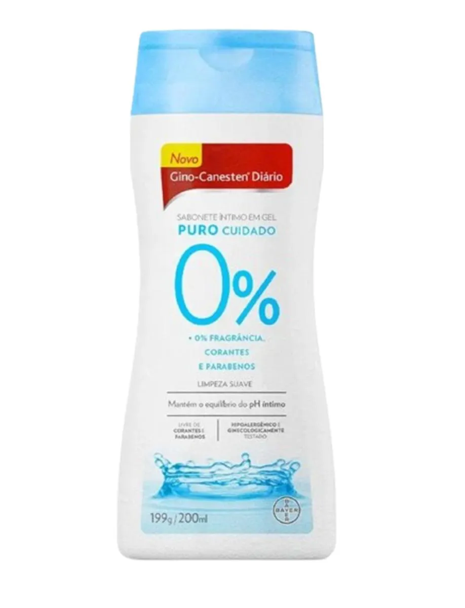 SABONETE ÍNTIMO GINO CANESTEN PURO CUIDADO - 200ML