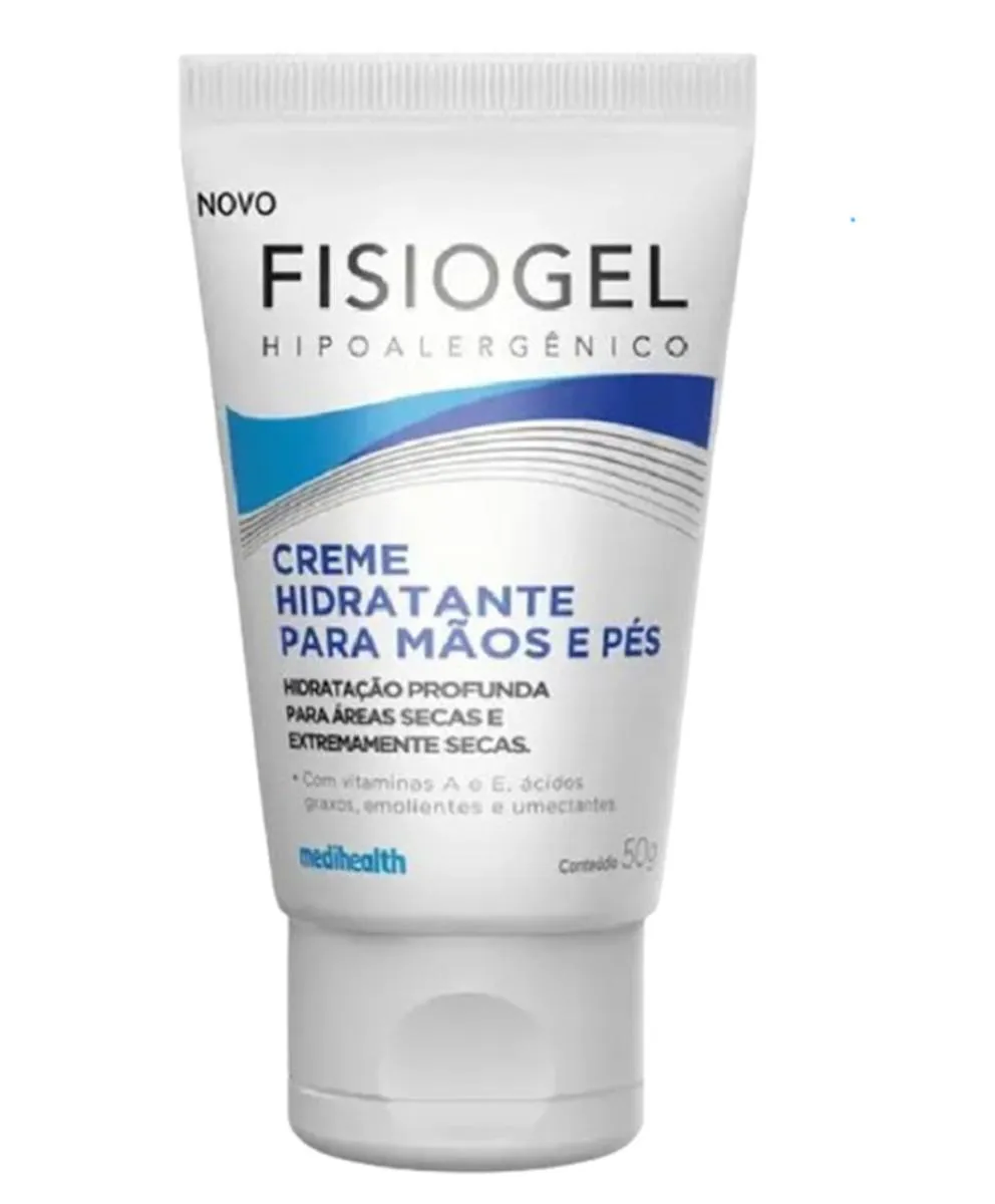 FISIOGEL CREME HIDRATANTE MãOS E PéS 50G