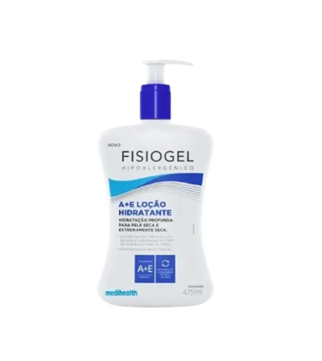 FISIOGEL A+E LOçãO HIDRATANTE 475 ML