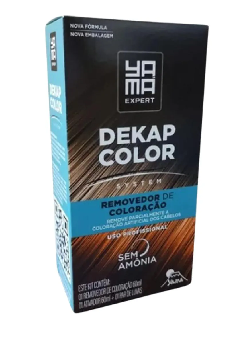REMOVEDOR DE COLORAçãO DEKAP COLOR SISTEM 120ML - YAMA