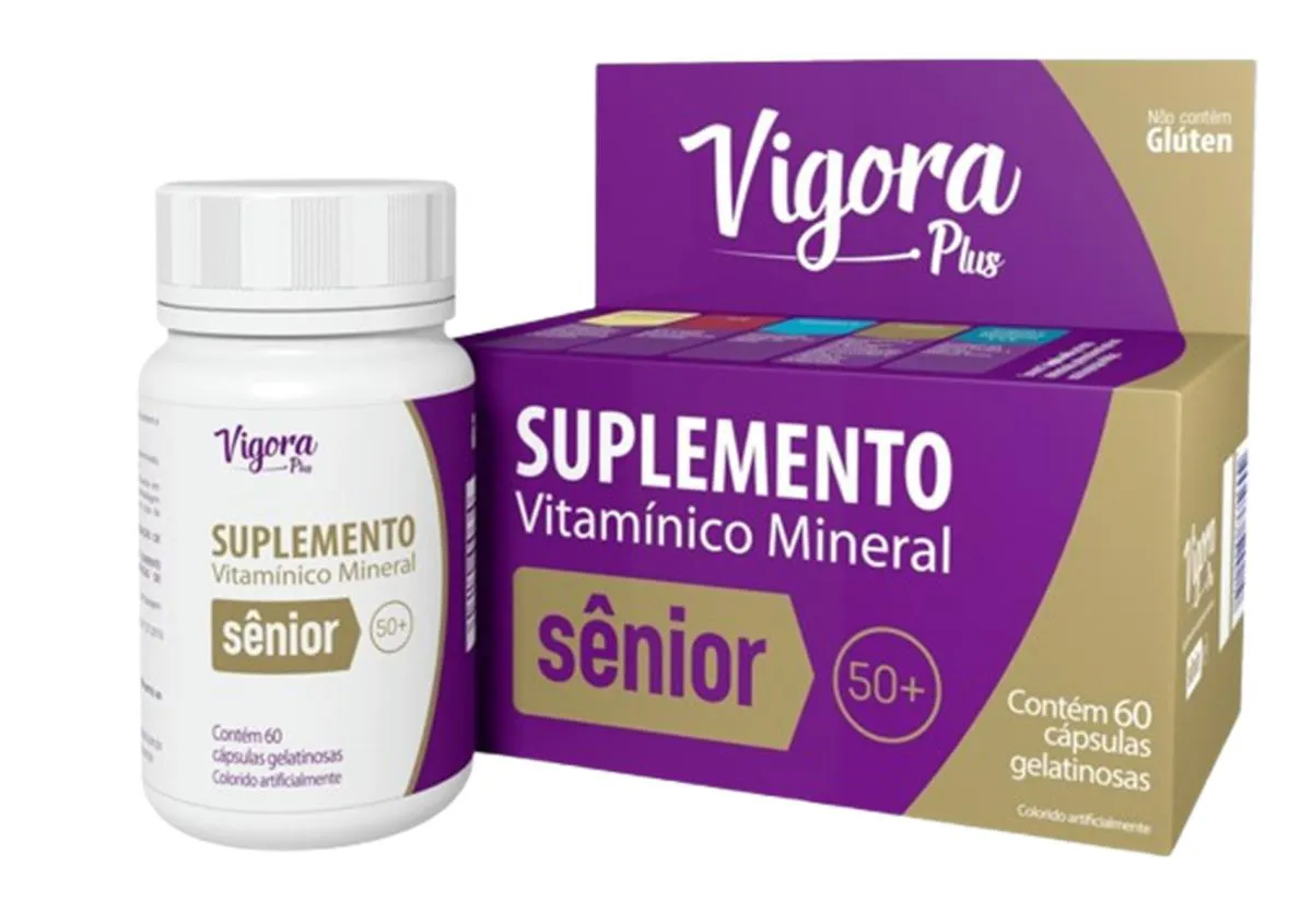VIGORA PLUS SêNIOR 60 CáPSULAS