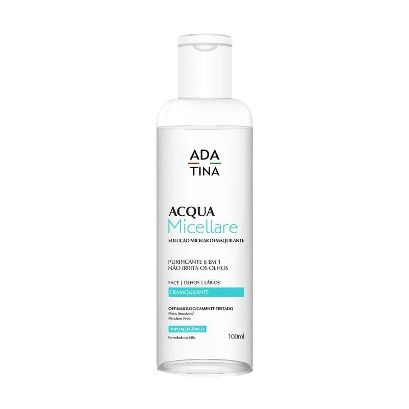 ADA TINA ACQUA MICELLARE - ÁGUA MICELAR DEMAQUILANTE 100ML