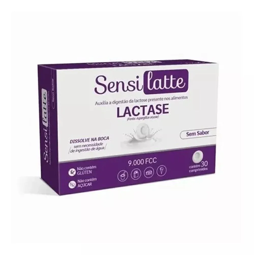 SENSILATTE LACTASE 9000FCC SEM SABOR 30CPR - PRATI DONADUZZI
