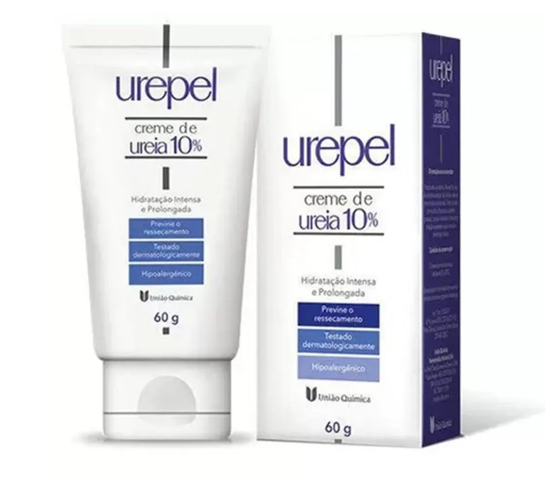 UREPEL CREME UREIA 10% HIDRATAçãO INTENSA 60G- UNIãO QUíMICA