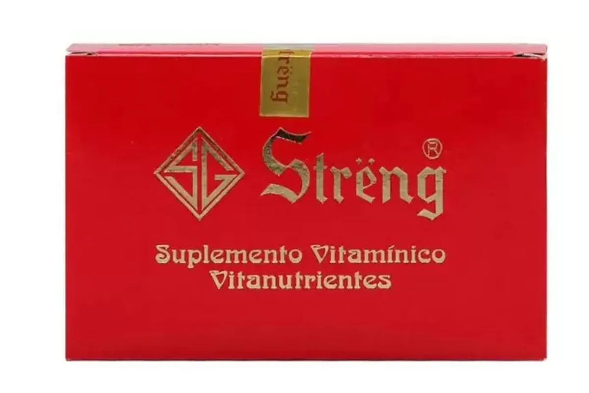 STRENG SUPLEMENTO VITAMíNICO 16 FRASCOS COM 5ML - KRONER