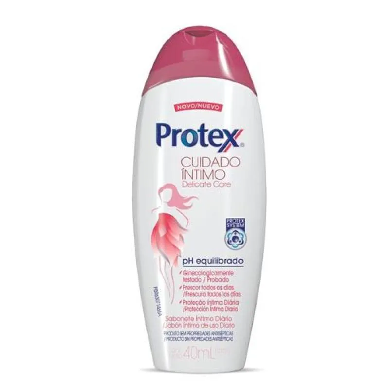 SABONETE ÍNTIMO LíQUIDO PROTEX DELICATE CARE 40ML