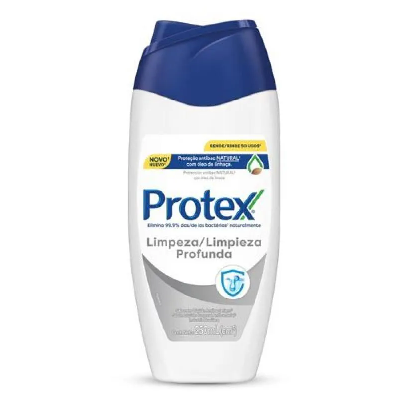 SABONETE LíQUIDO PROTEX LIMPEZA PROFUNDA 250ML