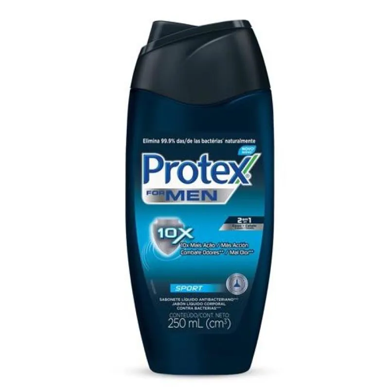 SABONETE LíQUIDO PROTEX MEN SPORTS 250ML