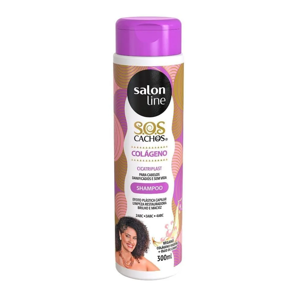 SALON LINE SHAMPOO SOS COLAGENO 300ML