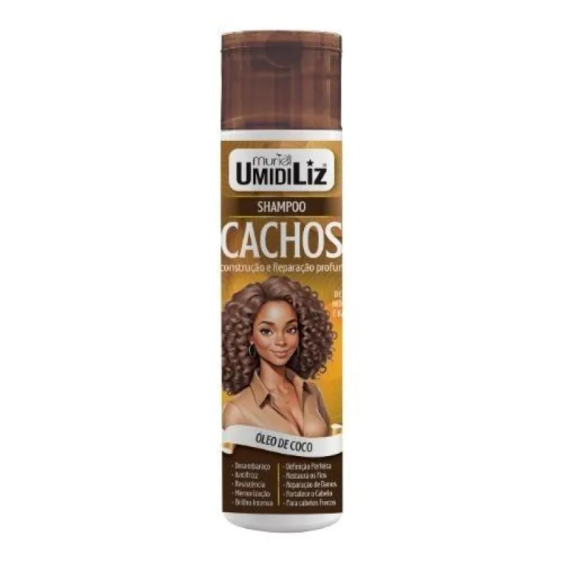 SHAMPOO CACHOS MURIEL UMIDILIZ ÓLEO COCO 300ML