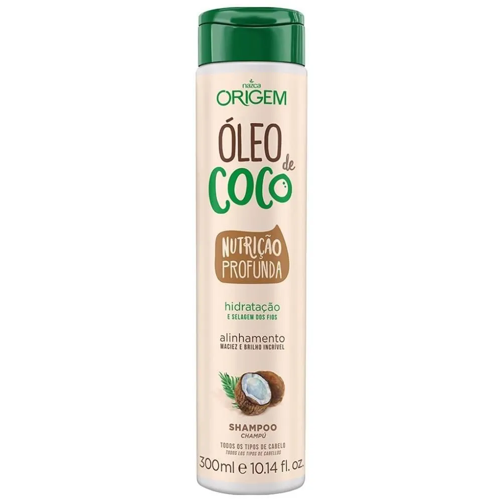 SHAMPOO ORIGEM ÓLEO DE COCO MAX 300ML