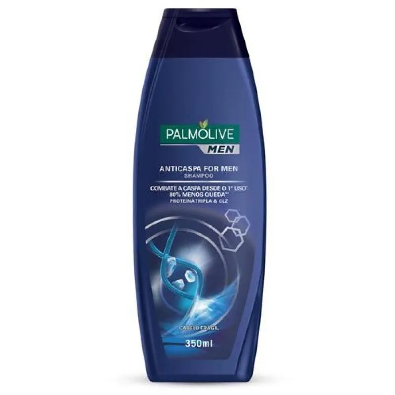 SHAMPOO PALMOLIVE ANTICASPA E ANTIQUEDA FOR MEN 350ML