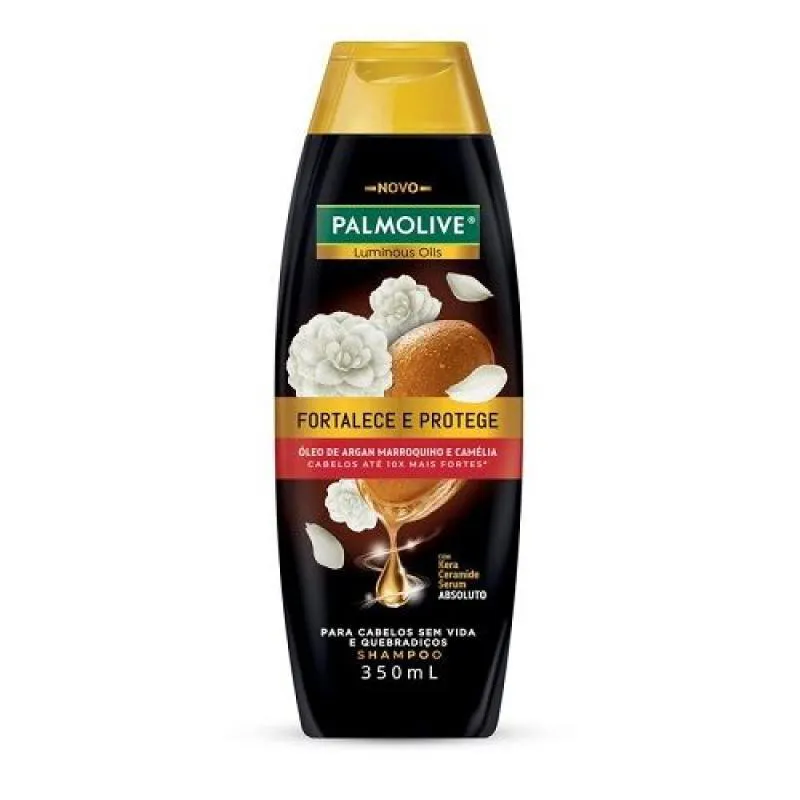 SHAMPOO PALMOLIVE ÓLEO DE ARGAN E CAMéLIA 350ML