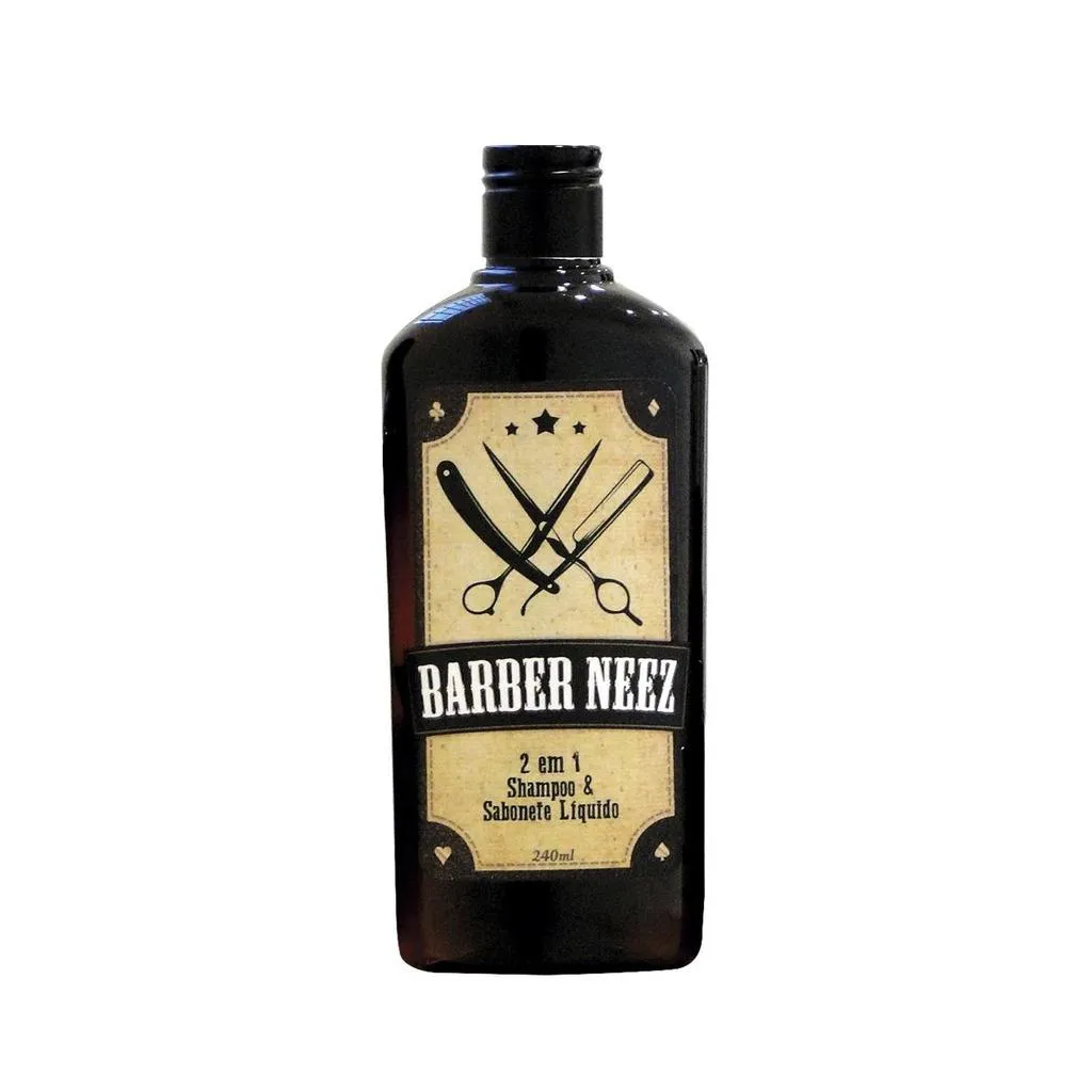 SHAMPOO SABONETE NEEZ BARBER 240ML