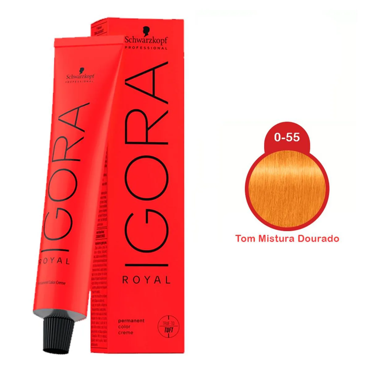 IGORA ROYAL SCHWARZKOPF COLORAçãO PROFESSIONAL 0-55 60G