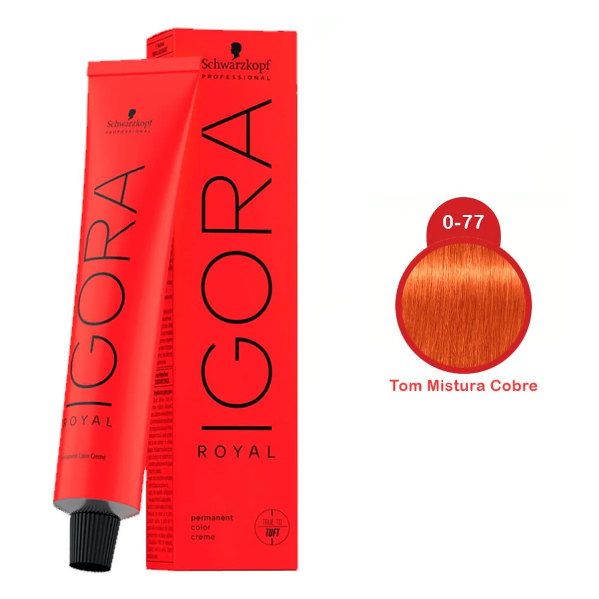 IGORA ROYAL SCHWARZKOPF COLORAçãO PROFESSIONAL 0-77 60G